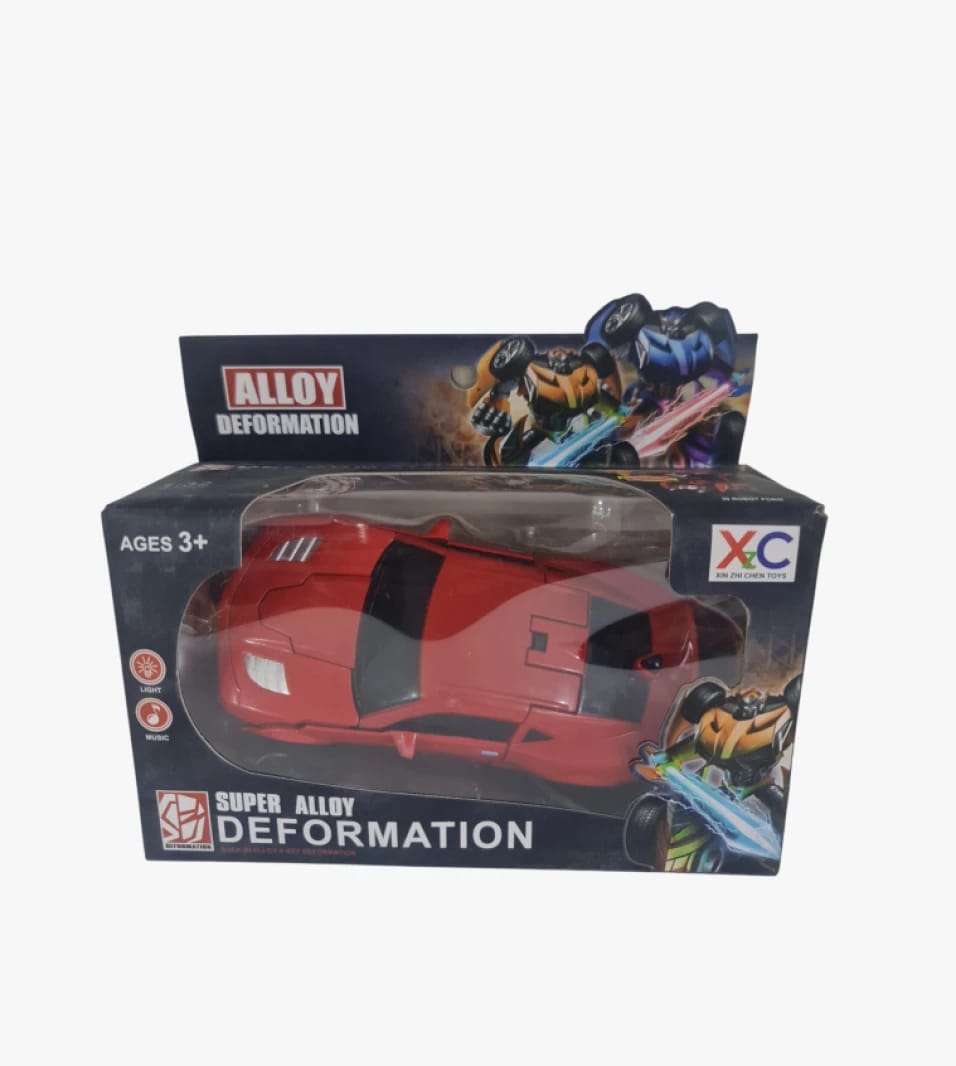 Super Alloy Transformation Car Toy for Kids, Perfect for Young Tech Enthusiasts and Explorative Minds