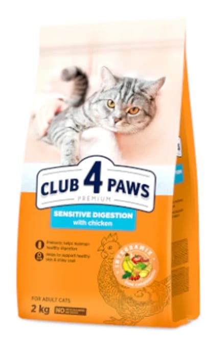 CLUB 4 PAWS Sensitive Digestion Dry Cat Food