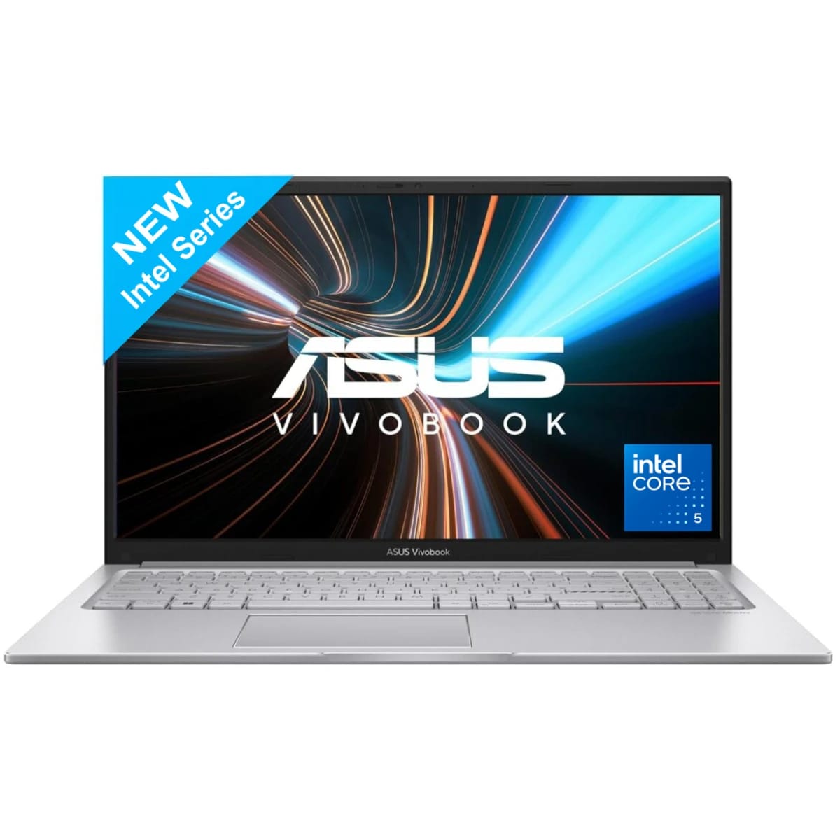 ASUS NEW Vivobook 15 (2025) X1504 Intel Core 5 10-Cores Fast Charge Enhanced Audio Military-Grade (Customized), Cool Silver