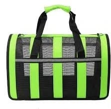 Breathable Pet Travel Carrier with Reflective Stripes for Small Dogs & Cats