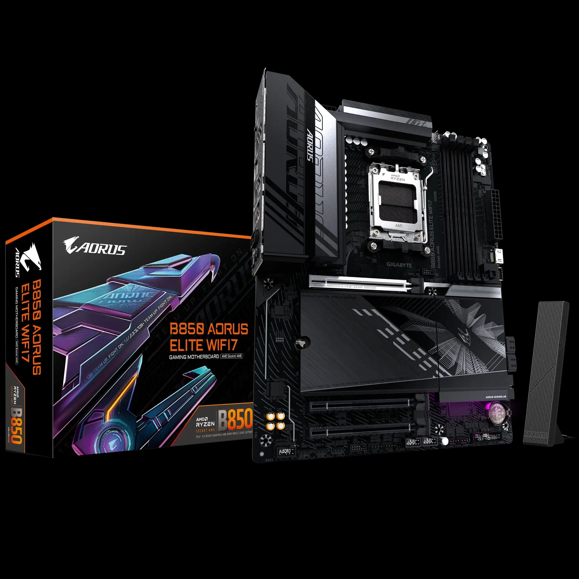 GIGABYTE B850 AORUS ELITE WIFI7 & Bluetooth DDR5 Motherboard - for AMD