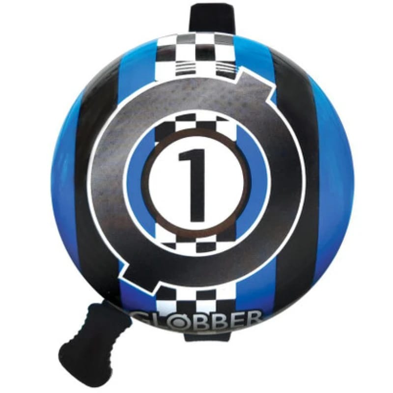 Globber Navy Blue Racing Scooter Bell - Easy to Use & Safe