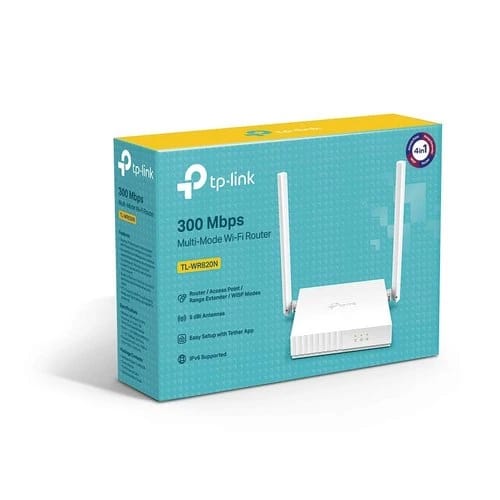 راوتر واي فاي لاسلكي TP-Link TL-WR820N بسرعة 300 ميجابت في الثانية