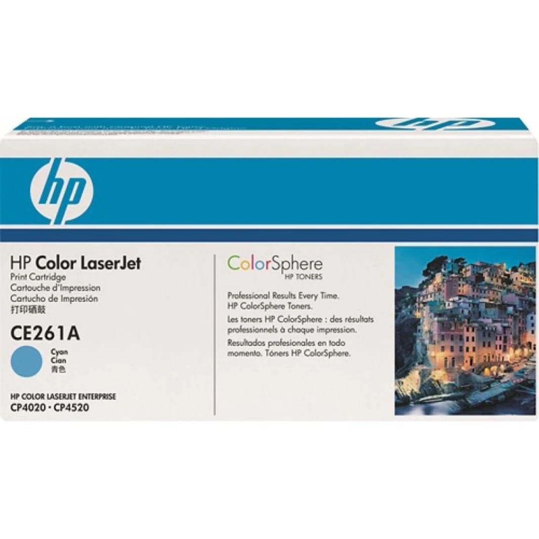 خرطوشة حبر ليزر HP CE261A سماوي