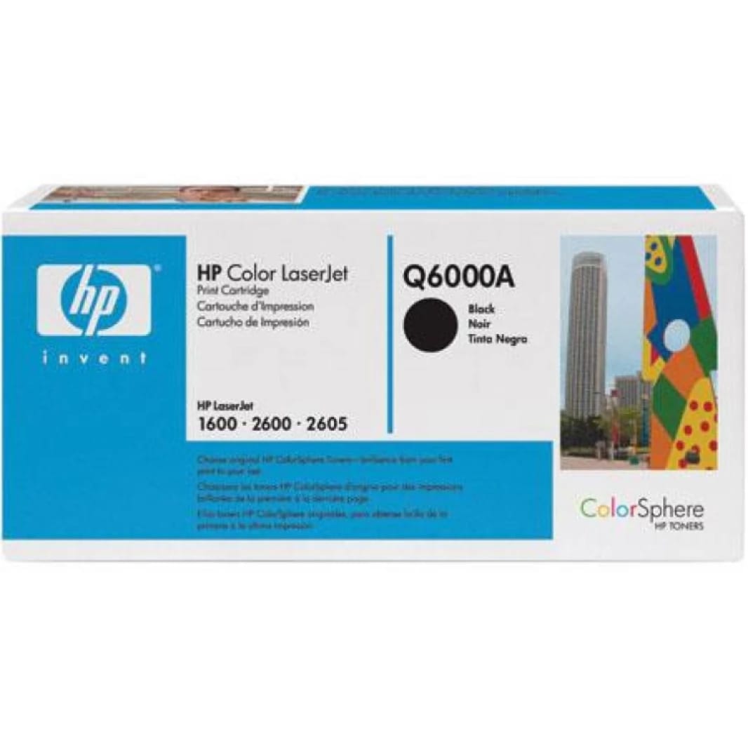 HP 124A Black Laser Cartridge