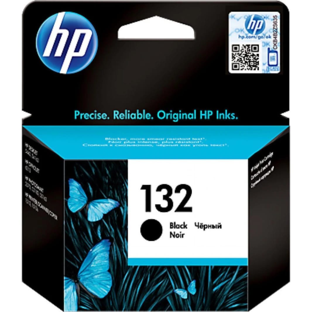 HP 132 Black Ink Cartridge