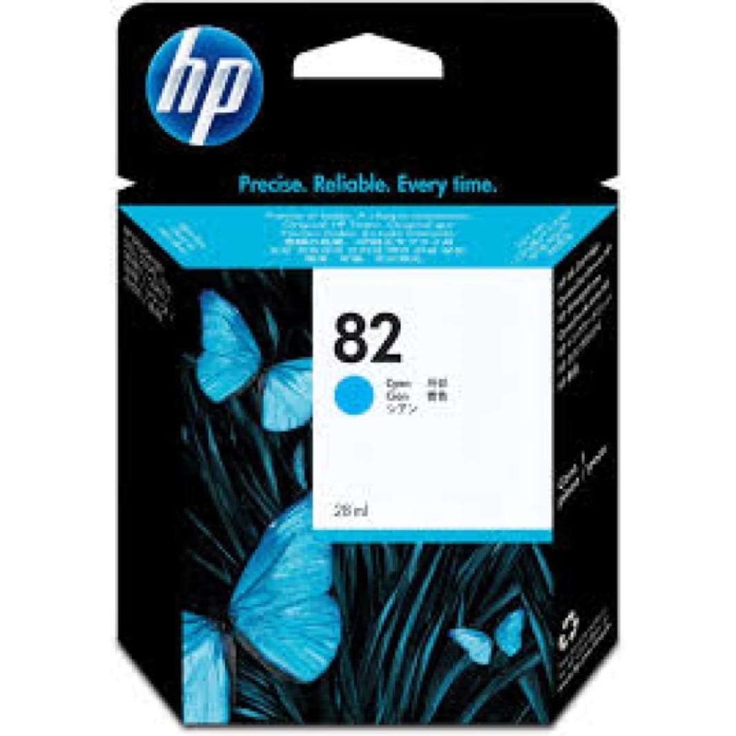 خرطوشة حبر HP Inkjet رقم 82 - سماوي
