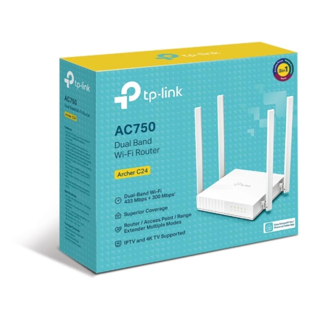 TP-Link ARCHER C24 AC750 Wireless Router