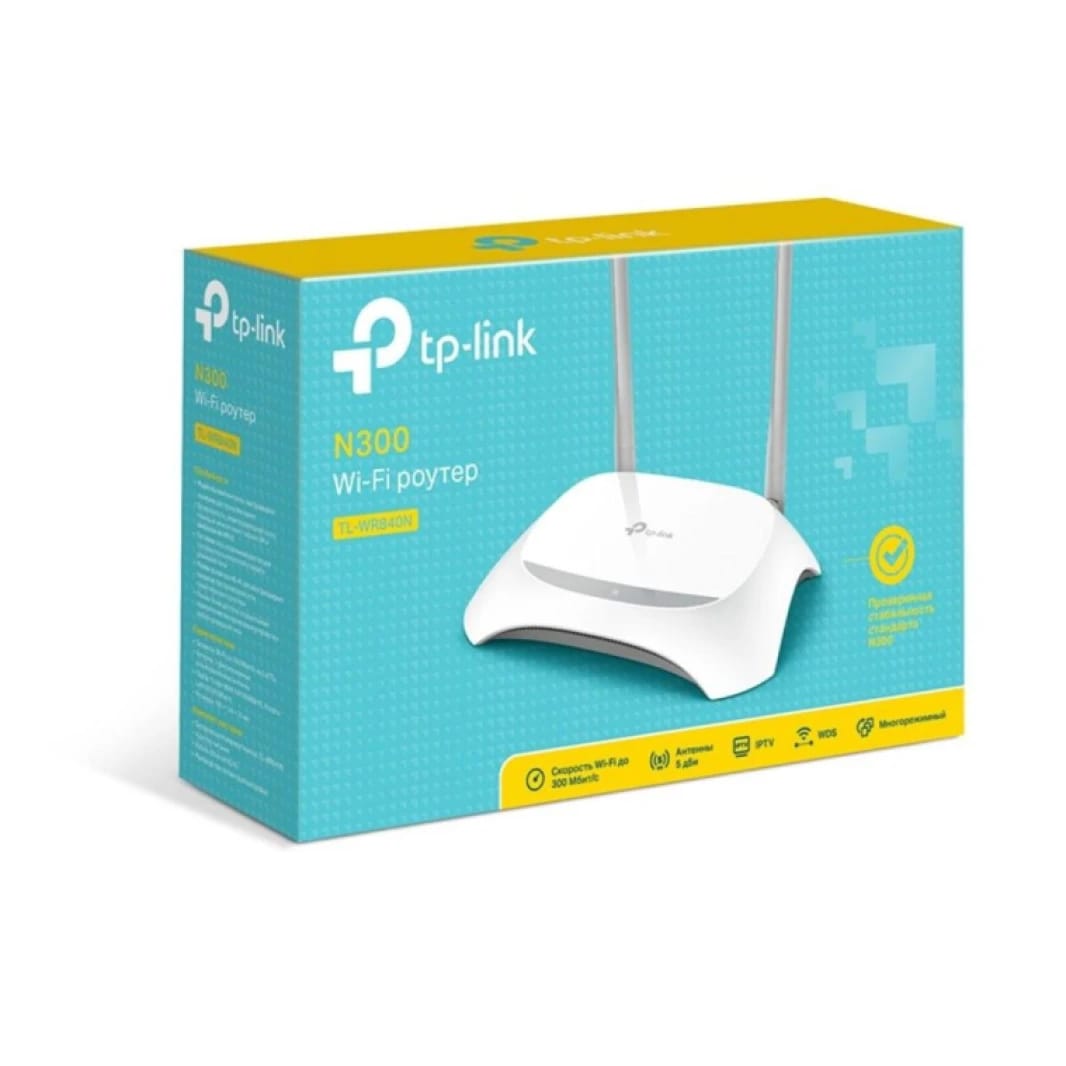 TP-LINK TL-WR840N Wireless N300 Home Router