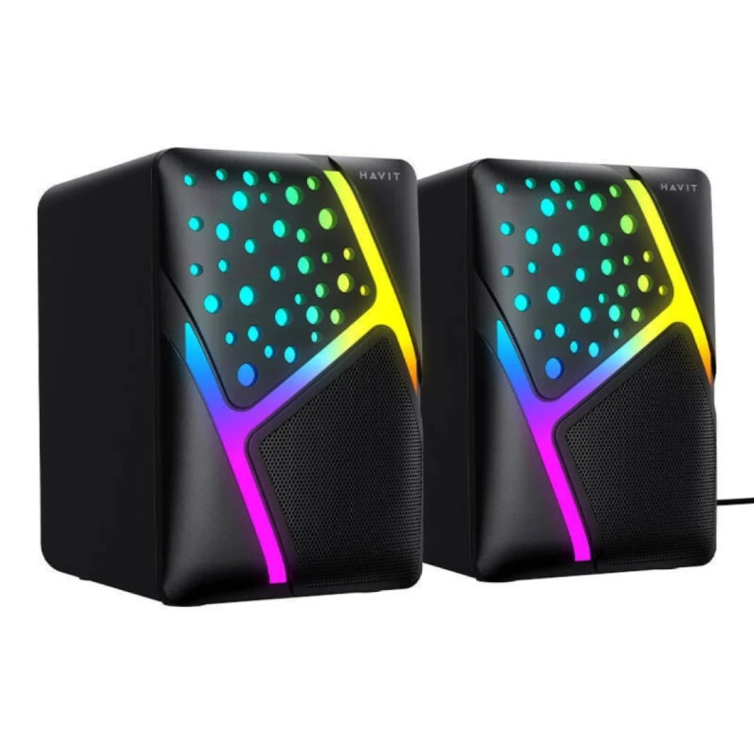 HAVIT SK763 2.0 RGB USB Black Speaker