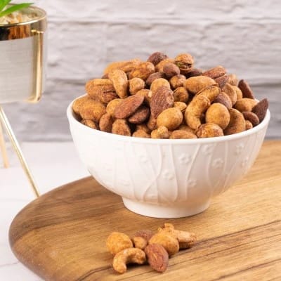 مكسرات مدخنة فضية 250غم