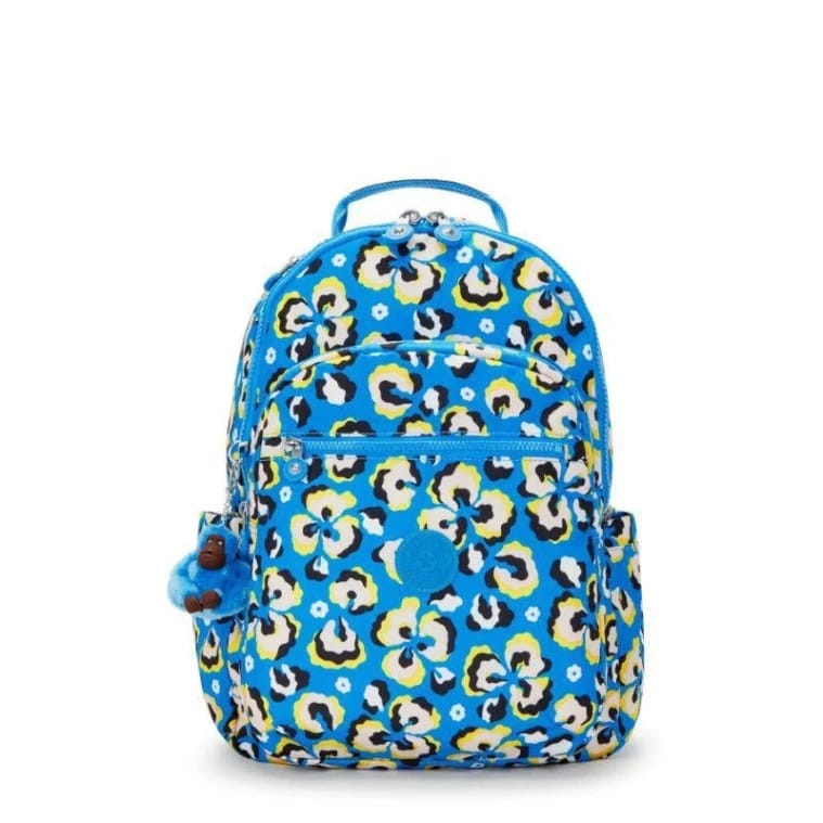 Kipling Backpack Seoul Leopard Floral