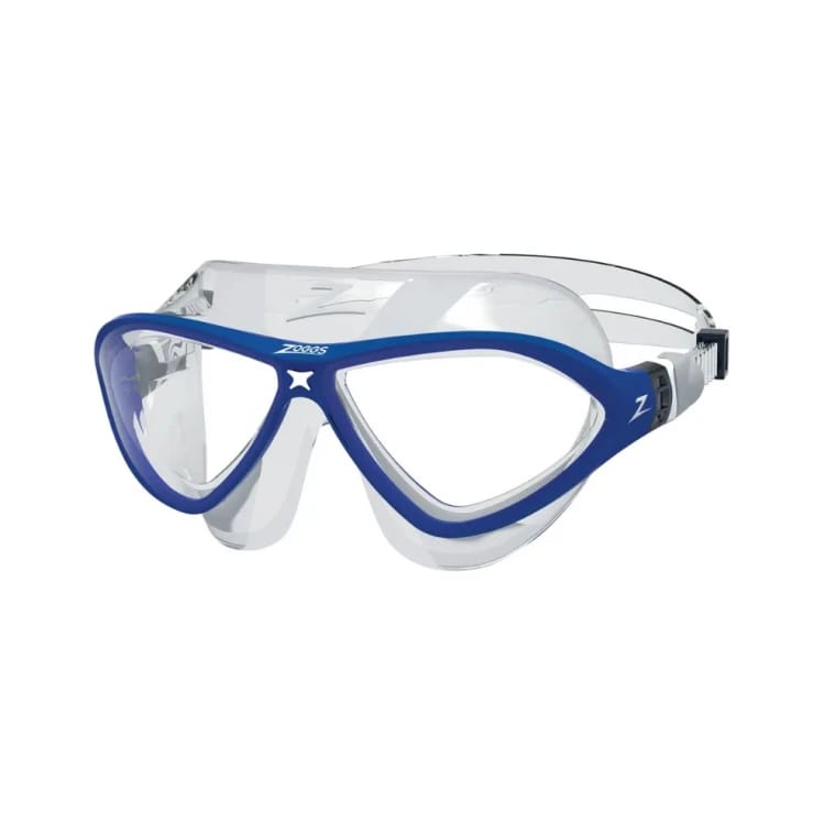 Zoggs Horizon Flex Mask – Clear/Blue with Clear Lenses