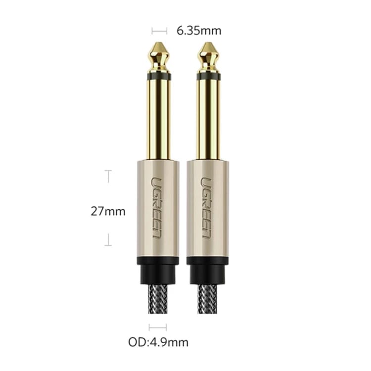 وصلة UGREEN 6.5mm ذكر إلى ذكر 3 متر