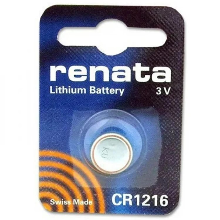 بطارية مفتاح سيارة CR1216 Renata سويسري اصلي