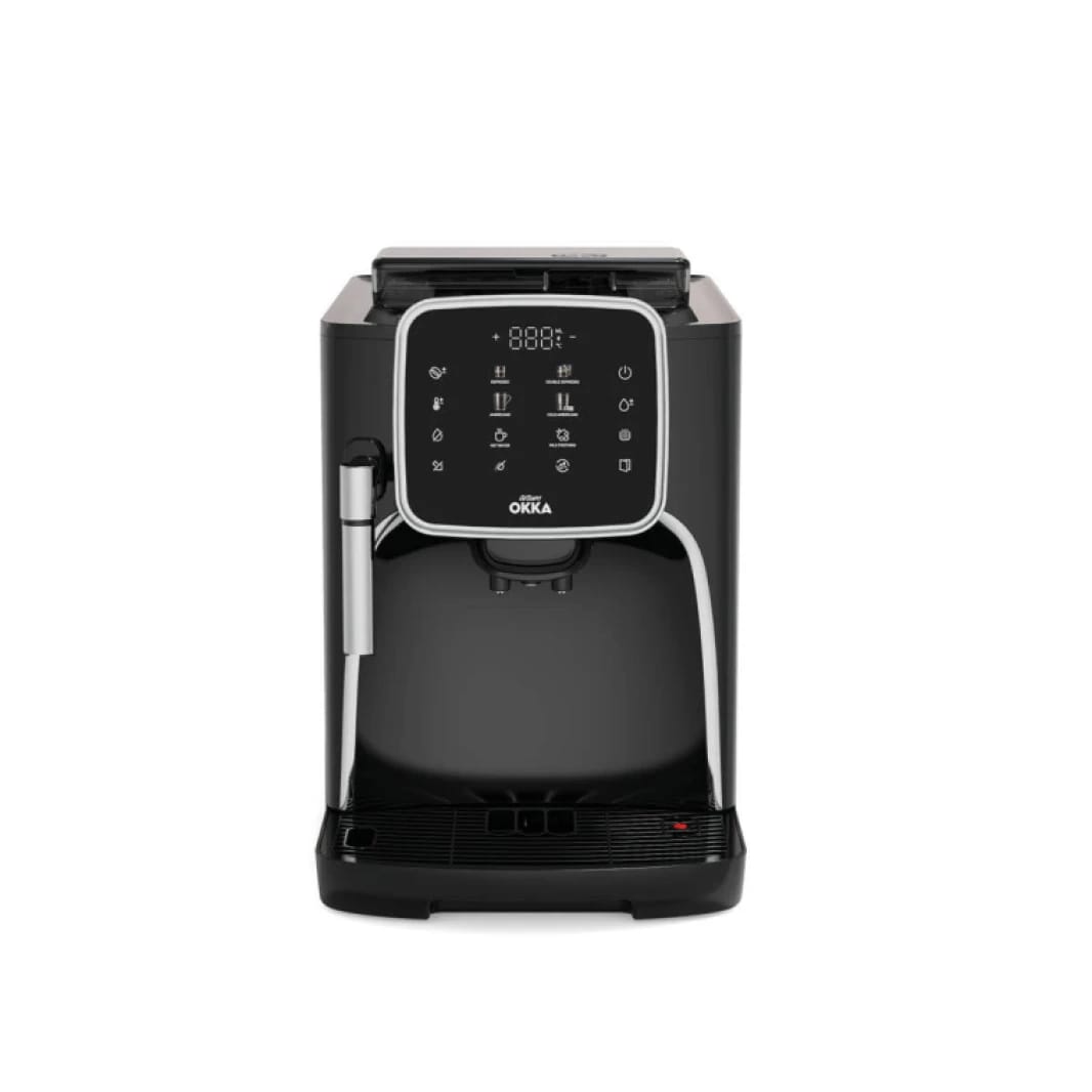 Okka Espresso Pro OK0030 Fully Automatic Espresso Machine - Silver