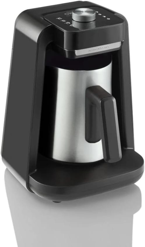 Arzum OKKA Rich Spin Pro Turkish Coffee Maker OK0026 Silver