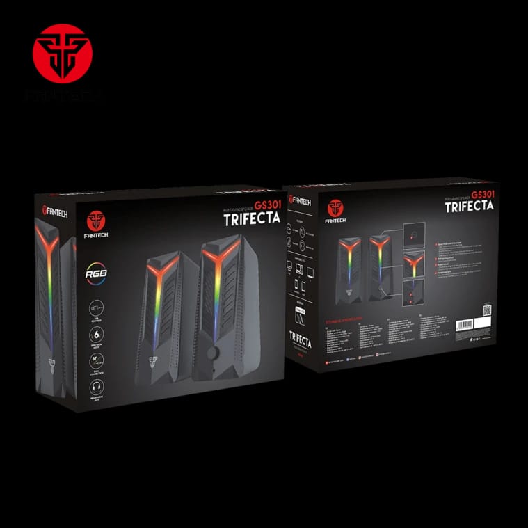 سماعة ألعاب Fantech Gs301 Trifecta RGB