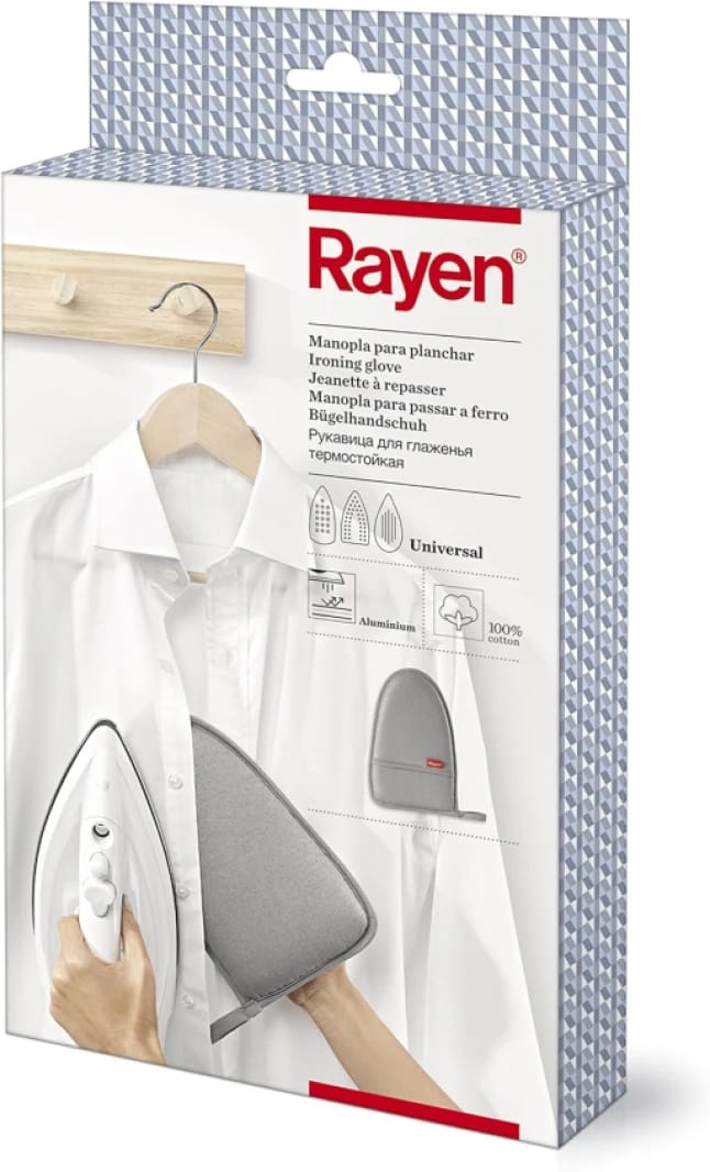 Rhyne Heat-Resistant Garment Steamer Gloves, Gray