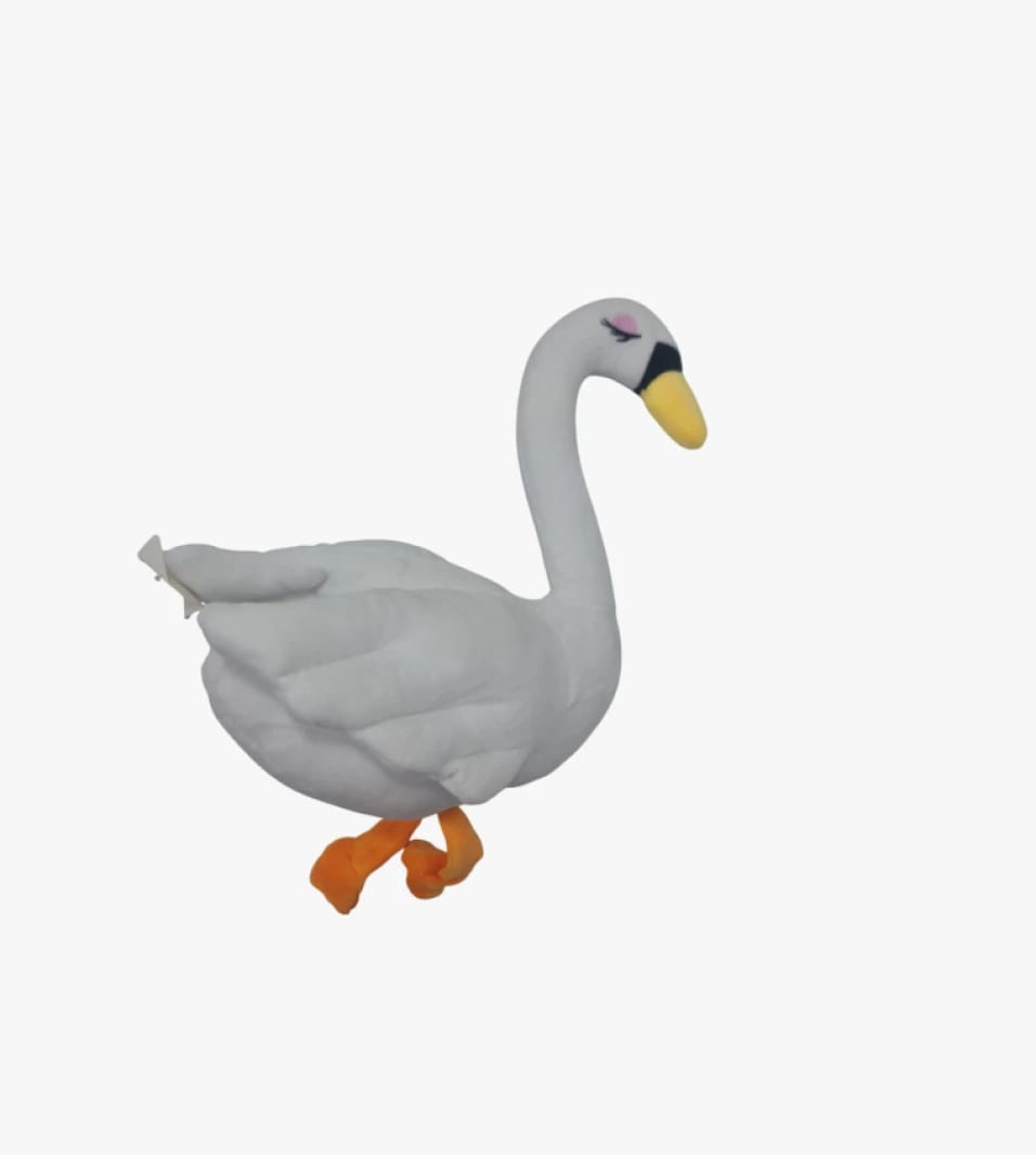 Chic Elegant Swan Plush Toy for All Ages by the Luxury Brand Ideal Gift Item