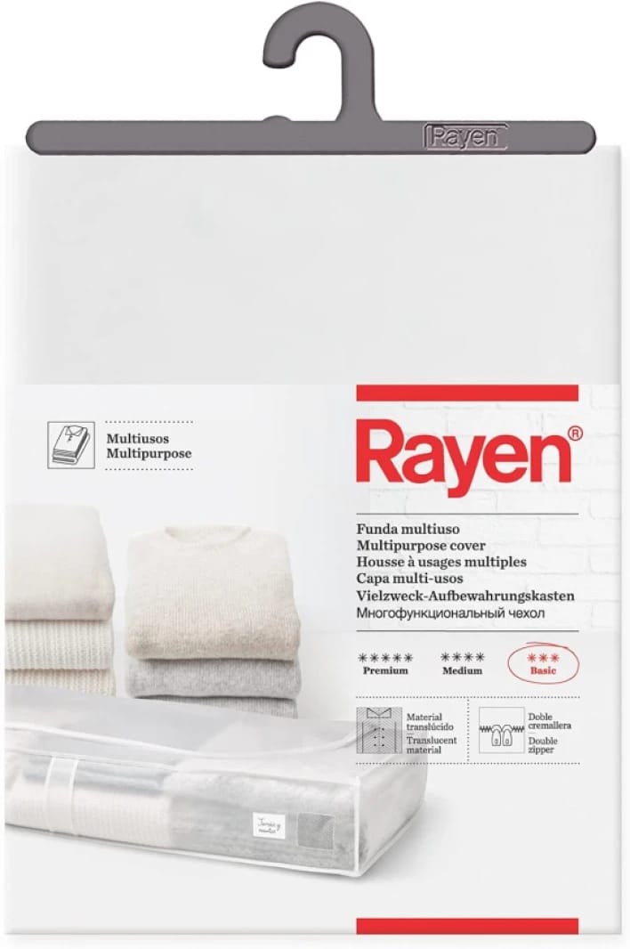Rayen Breathable and Foldable Zippered Storage Bag