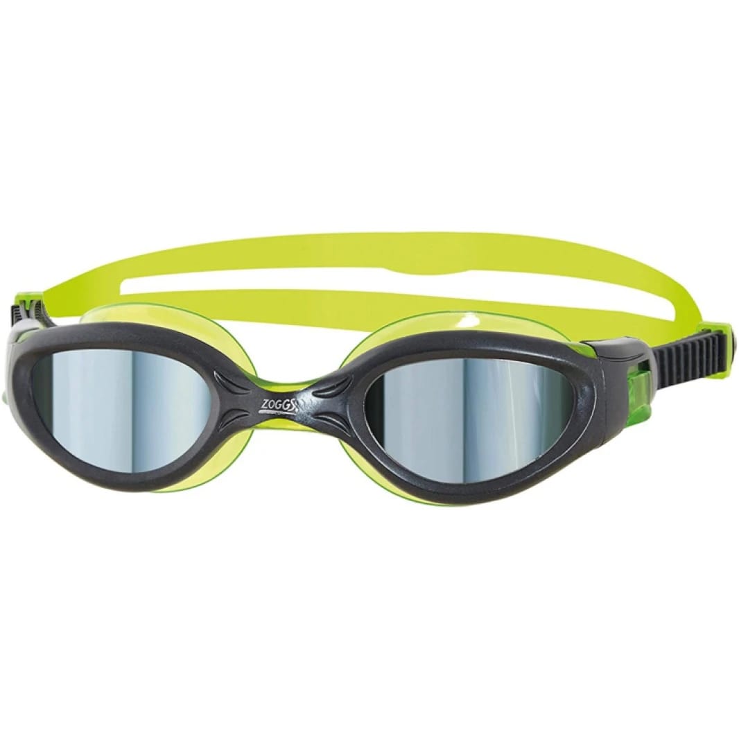 Zoggs Phantom Elite Mirror Junior Gun Goggles Metal/Green