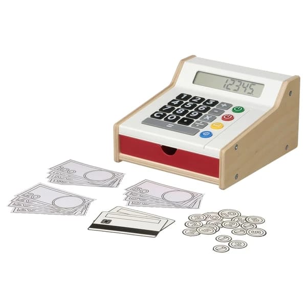 Toy cash register