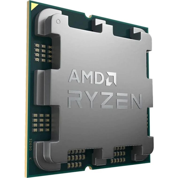 معالج AMD RYZEN 9 7900X، بسرعة تصل إلى 5.6 جيجاهرتز، 12 نواة، 24 مسارًا، ذاكرة تخزين مؤقت 64 ميجابايت، مقبس AM5 (Tray)