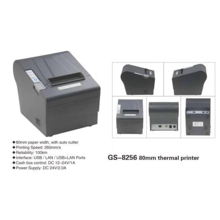 GSAN High-Speed USB Thermal POS Printer, 80mm (GS-8256HI)