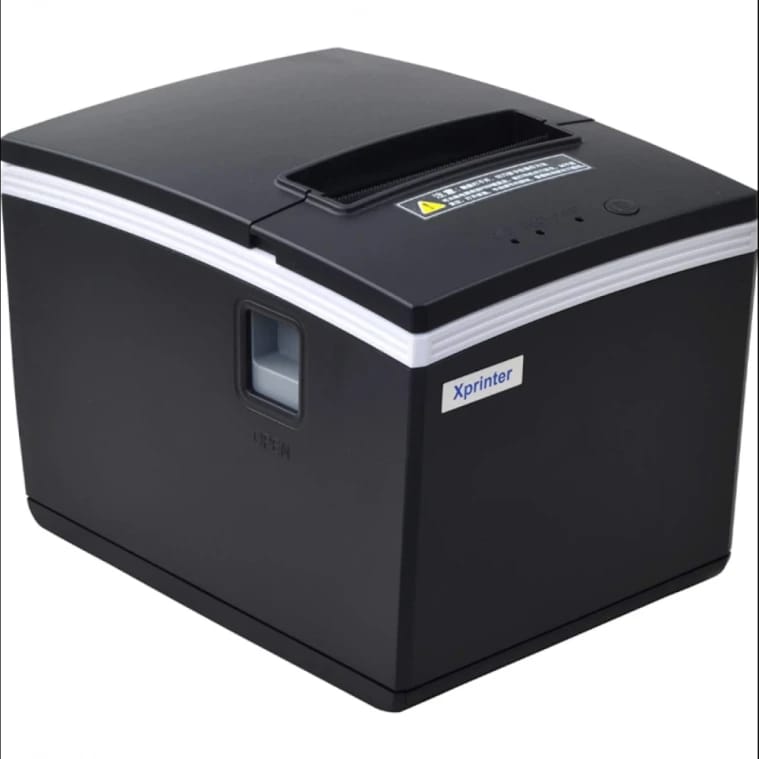 طابعة الإيصالات الحرارية عالية السرعة Xprinter XP-N260H مقاس 80 مم مع قاطع آلي وواجهة ثلاثية (USB + LAN + Serial)