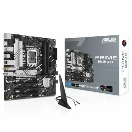 لوحة الأم ASUS PRIME B760M-A AX LGA 1700 Micro-ATX