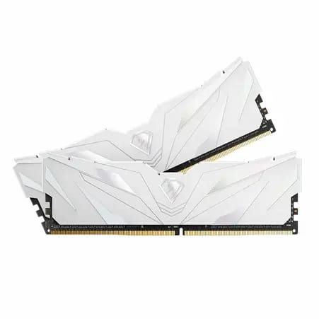 ذاكرة Netac Shadow II DDR4 RAM سعة 32 جيجابايت (16GBx2) بسرعة 3200 ميجاهرتز CL16 - أبيض