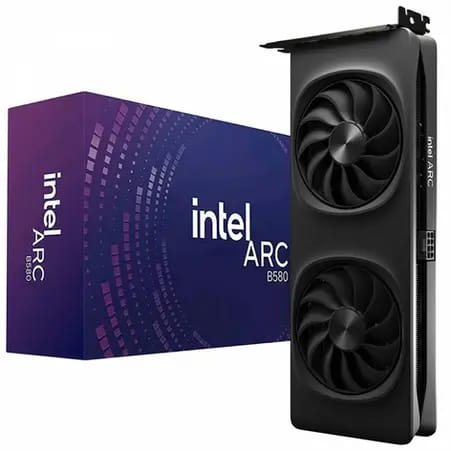 بطاقة رسوميات Intel ARC B580 إصدار محدود | 12 جيجابايت GDDR6