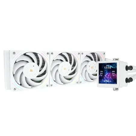 مبرد Thermalright Frozen Vision 360 ARGB أبيض V2، مع شاشة 2.88 بوصة