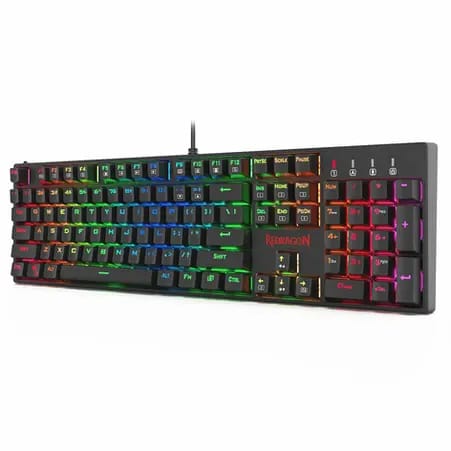 لوحة مفاتيح الألعاب الميكانيكية K582 SURARA RGB من ريدراجون - مفاتيح حمراء