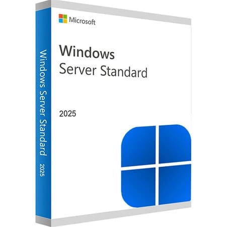 مفتاح Microsoft Windows Server 2025 Standard/Datacenter [عالمي]
