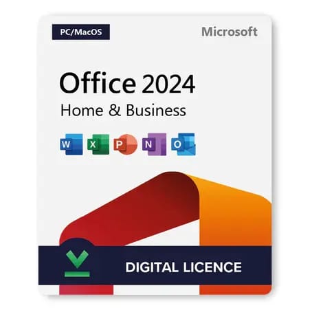 مفتاح رقمي لبرنامج Microsoft Office 2024 Home and Business لأجهزة PC/MAC