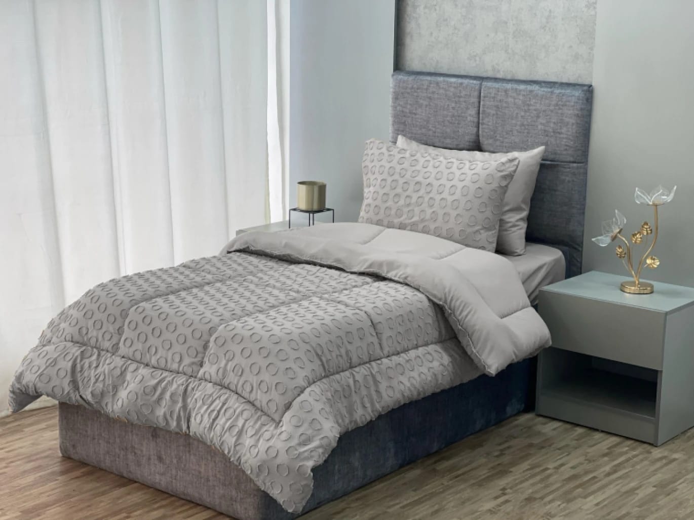 Salma Single Comforter Set - 4 Pieces