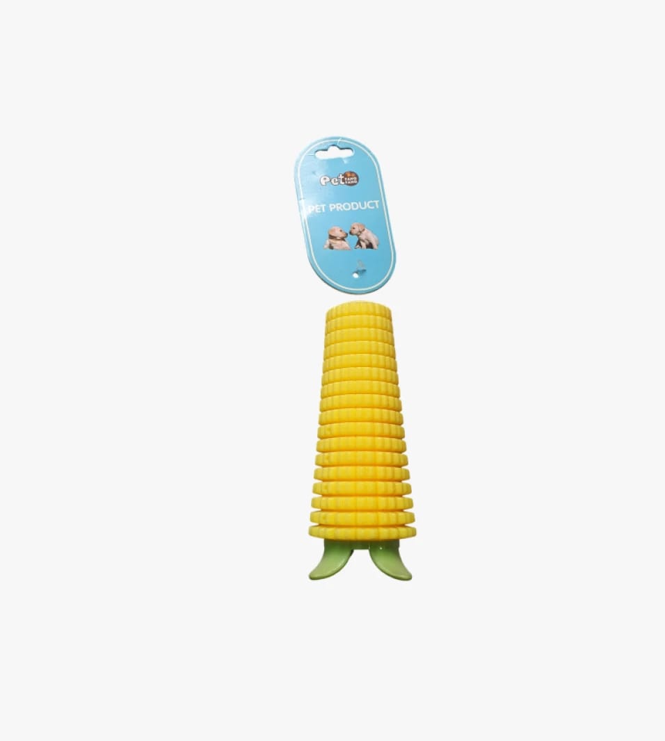 Pet Product Fun Corn Shaped Toy for Dogs, Durable Entertainment Tool, Interactive Design for Pets, Quality Play