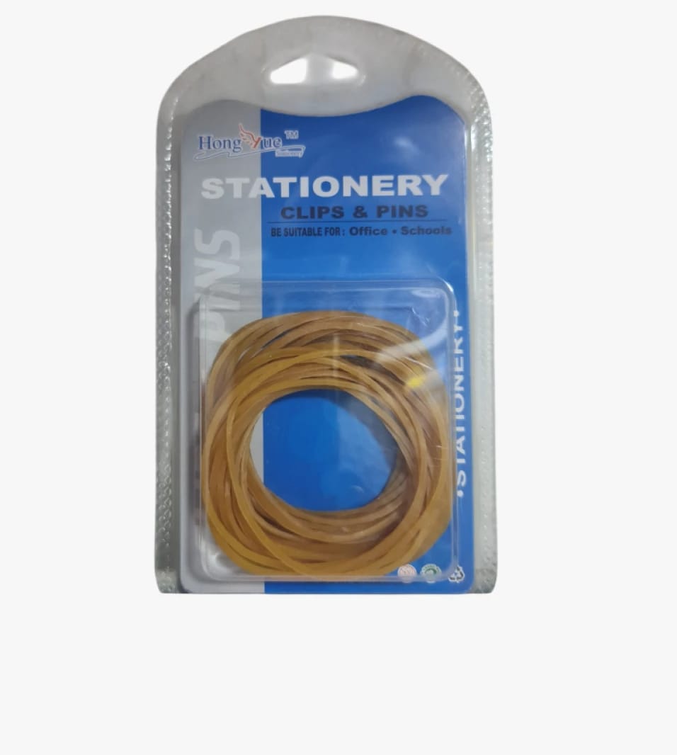 Hong Yue Rubber Bands and Stationery for School and Office Supplies with Durable Quality for Students and Professionals