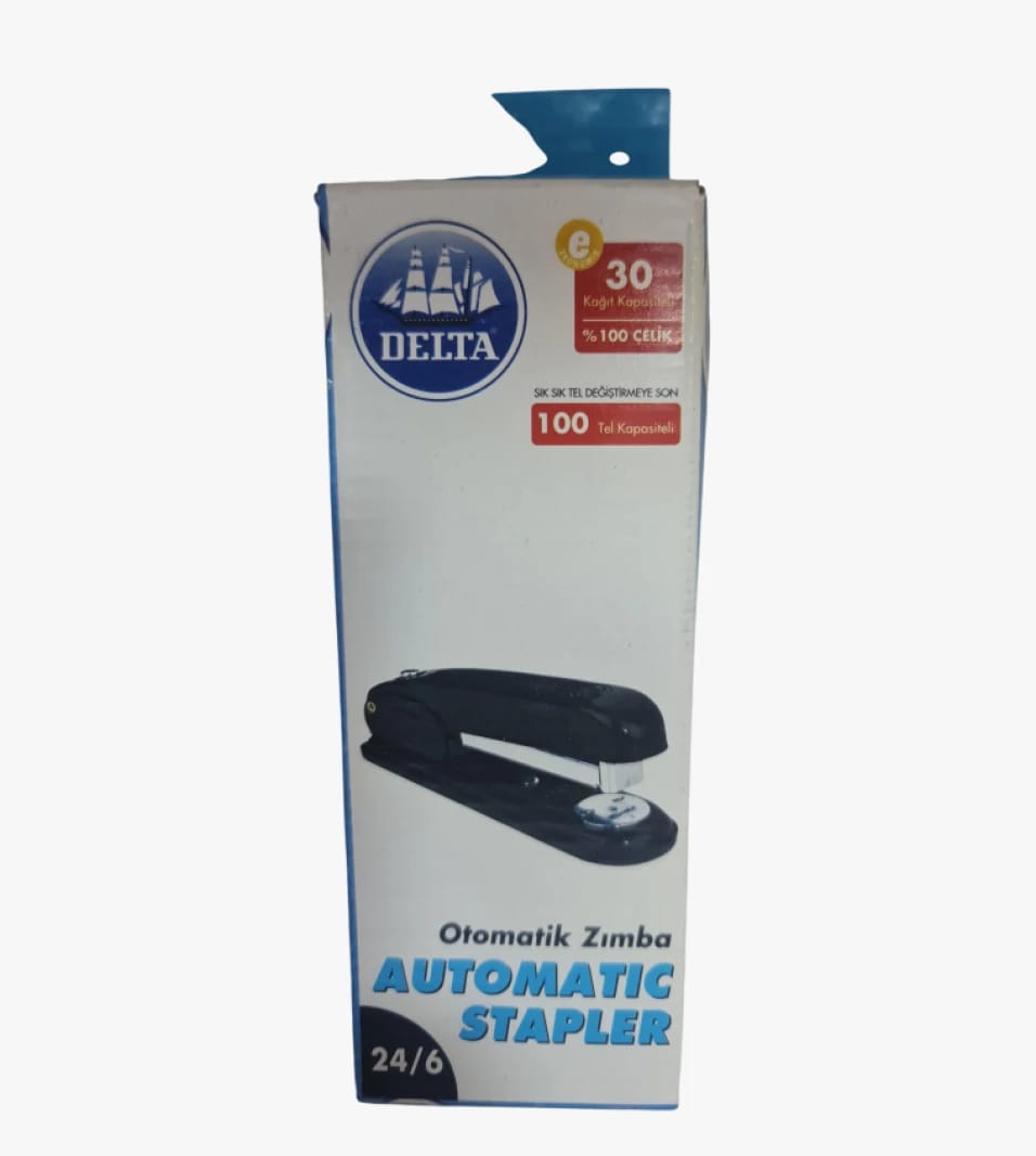 Delta Automatic Stapler Office Efficient and Elegant Design with High Capacity for Document Use in Office and Home