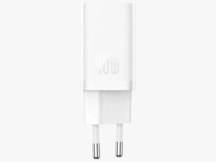 Baseus GaN5 Pro Fast Charger C+C 40W EU - White