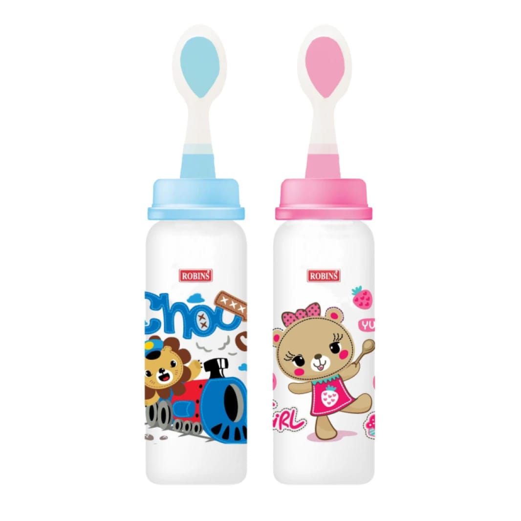 Robins Cereal Feeder with Spoon