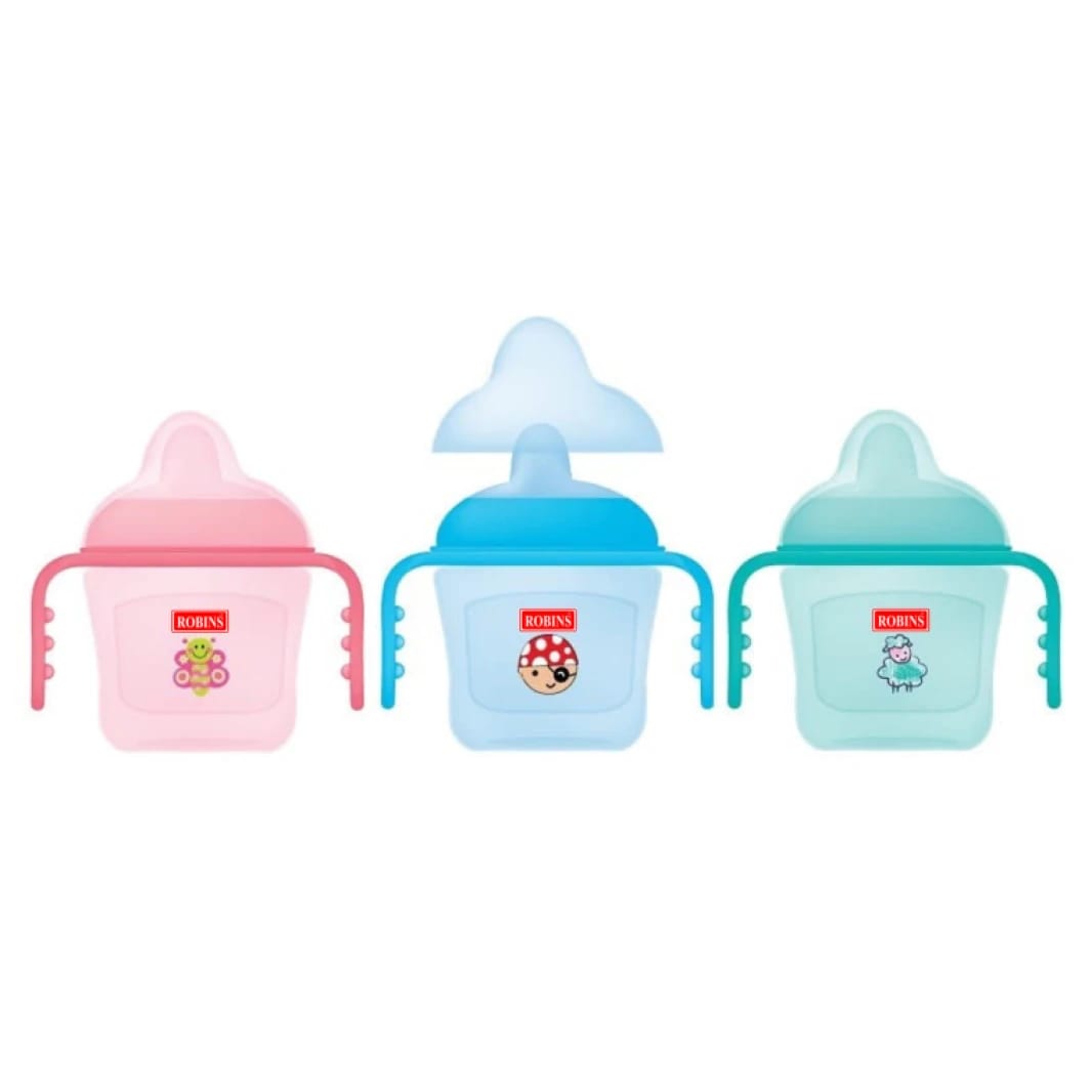 Robin's Baby Soft Spout Cup with Handles