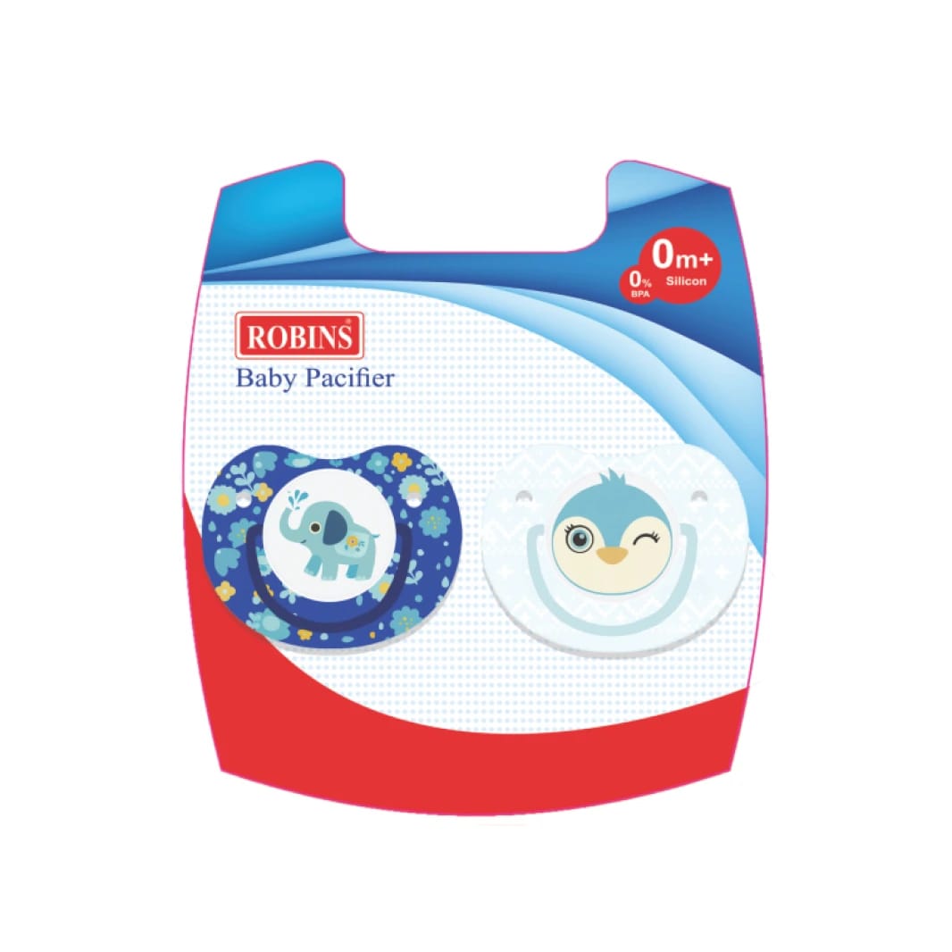 Robins Baby Pacifier Set (0+ Months)
