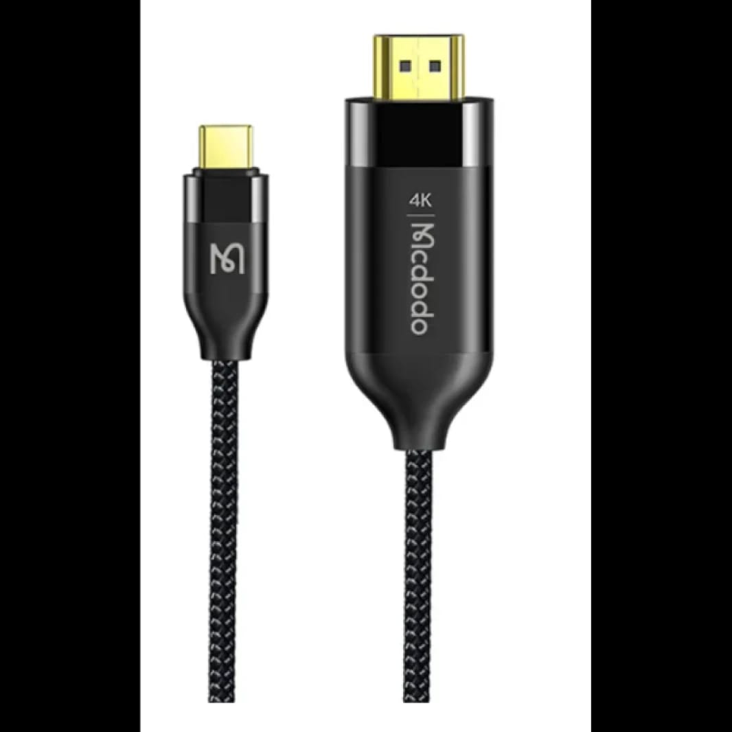 Mcdodo 2M USB-C to HDMI 4K Cable, Gold-Plated with Aluminum Alloy and Nylon