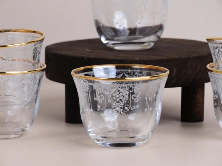 Dantel Arabic Coffee Cup Set