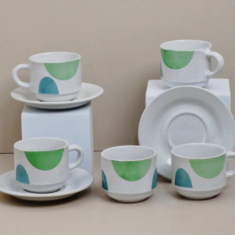 12-Piece Turkish Coffee Cup Set