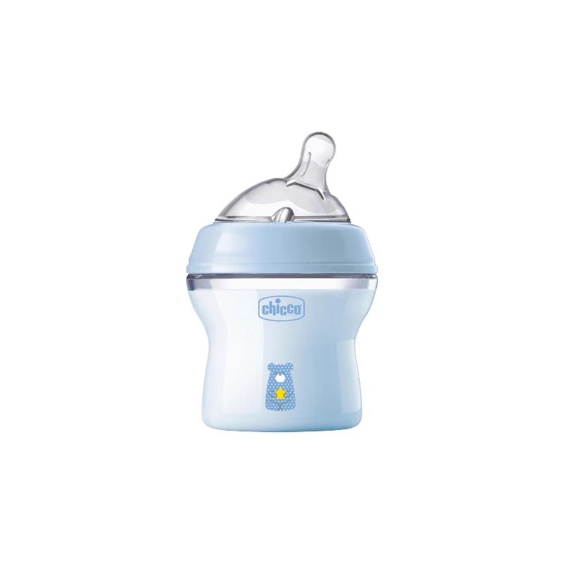 Chicco - Natural feeling 0M+ 150 ml Regular Flow - Blue