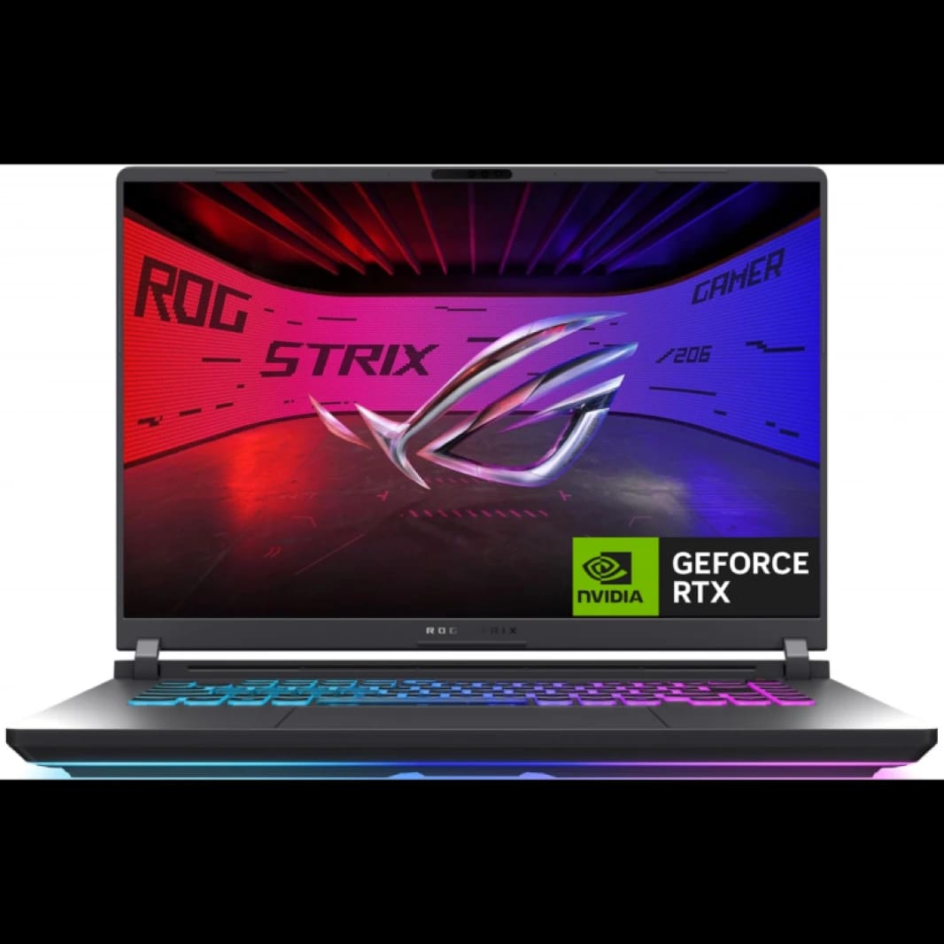 ASUS ROG Strix G16 16" 2.5K 240Hz IPS, Intel Core Ultra 7 255HX, Nvidia RTX 5070 8GB GDDR7, 16GB DDR5 RAM, 1TB M.2 PCIe NVMe Gen4 - Eclipse Gray Gaming Laptop